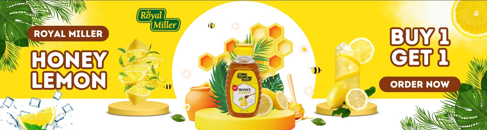 BUY 1 FREE 1 HONEY LEMON 500G